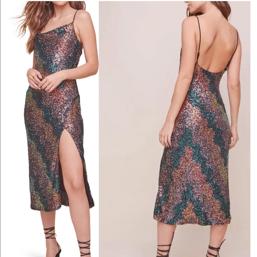ASTR The Label Magic Moment Sequin Dress